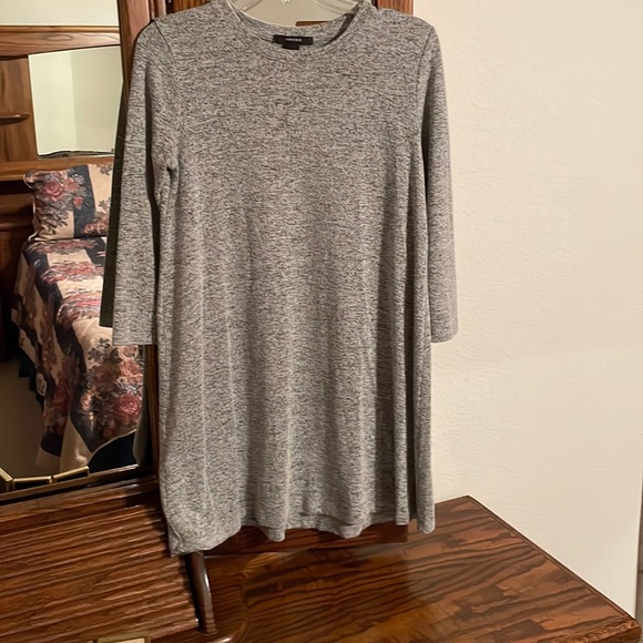 Forever 21 Gray Dress - Picture 1 of 3